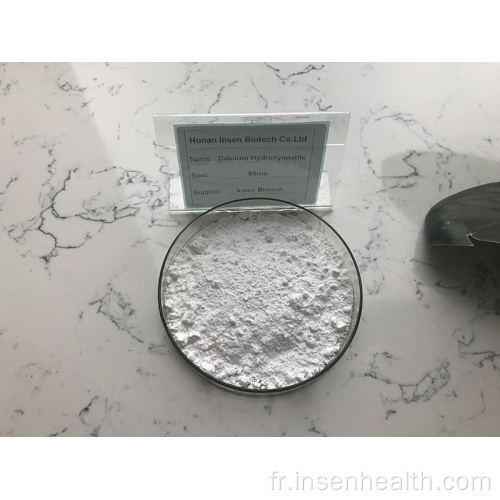 Nano Hydroxyapatite Calcium Powder pour le dentifrice